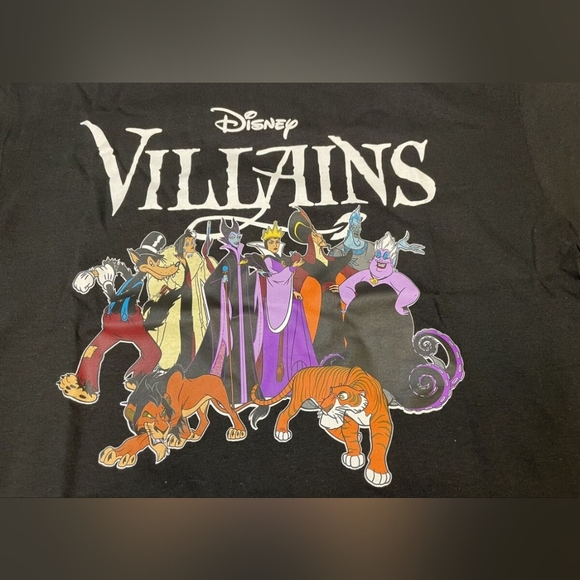 Disney Villains Tshirt - Ursula , Cruella DeVille , Maleficent and more! NWT - Picture 2 of 2